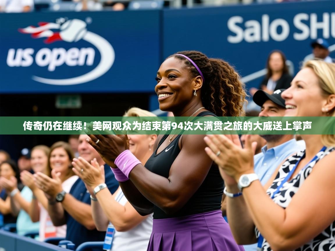 2025华体体育app下载传奇仍在继续！美网观众为结束第94次大满贯之旅的大威送上掌声  第2张