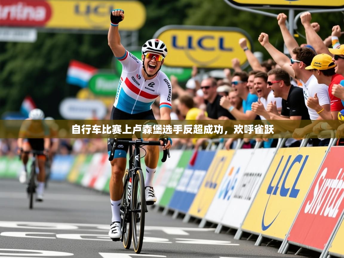 2026华会体育app下载自行车比赛上卢森堡选手反超成功，欢呼雀跃  第2张